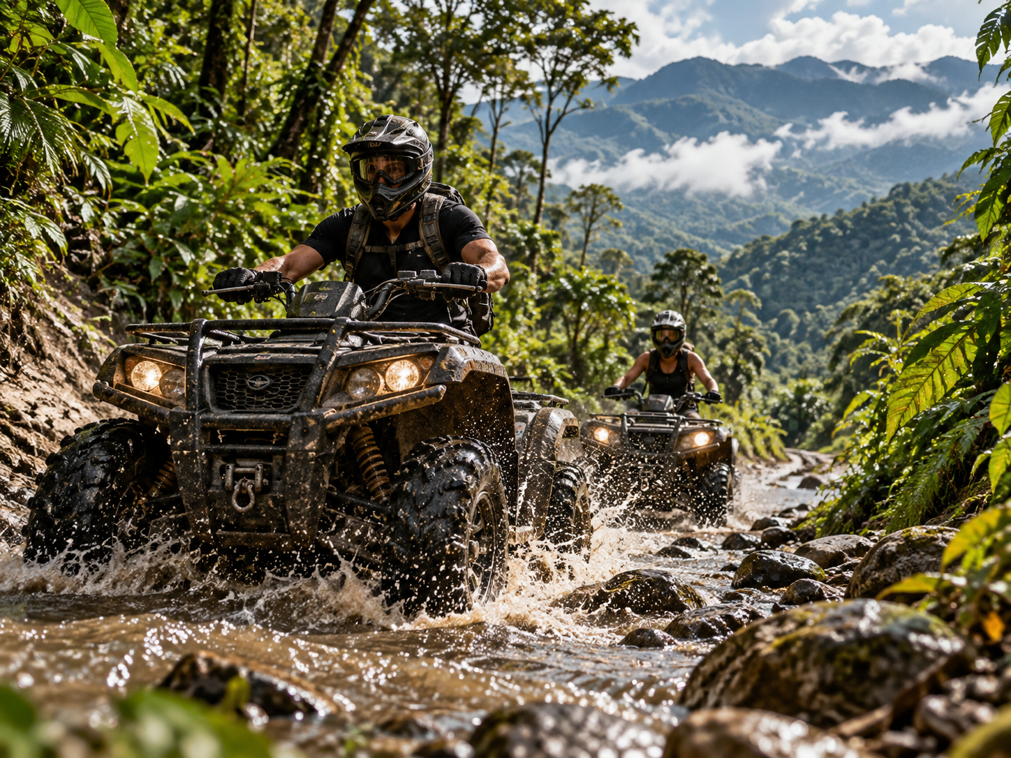 Private ATV tour through the mountains near Medellín