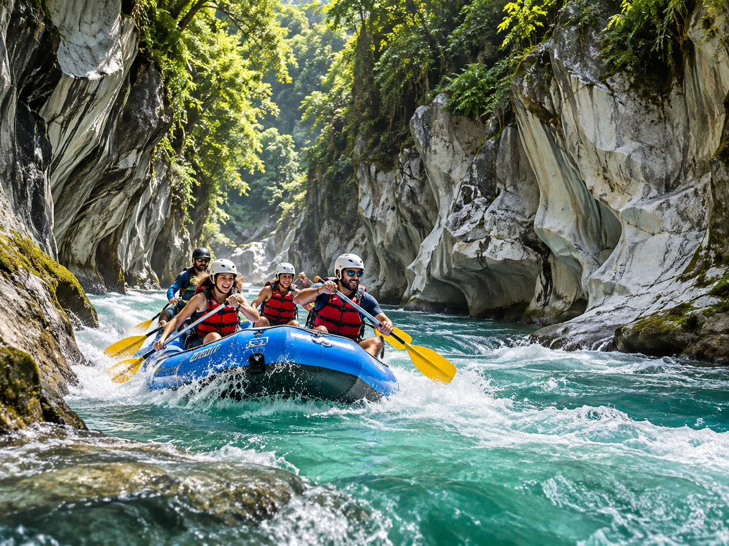 Private rafting tour through Río Claro Natural Reserve in Antioquia, Colombia